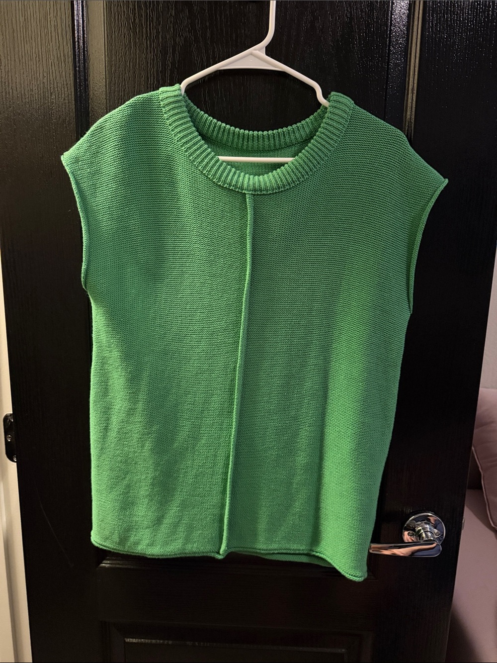 Green Knit Sleeveless Top - NWOT